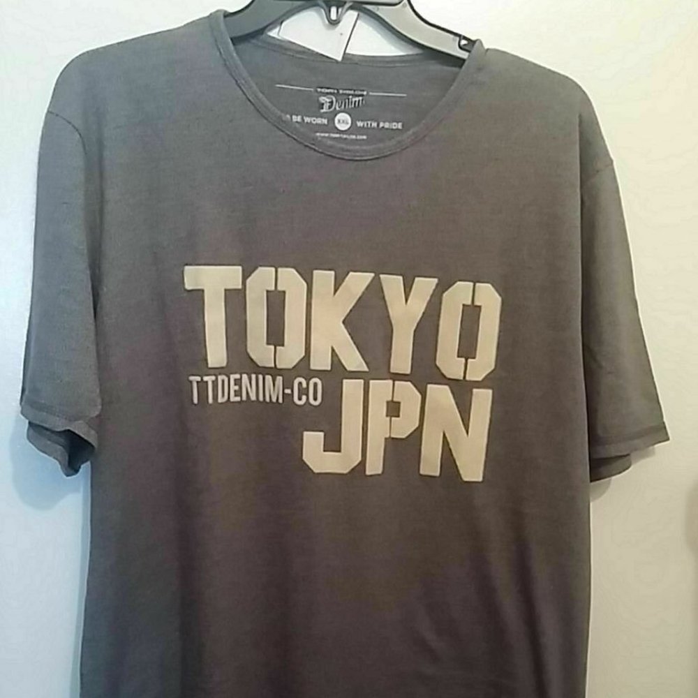 Tom Tailor DENIM "TOKYO JPN TTDENIM-CO" HIGH QUALITY T Shirt 2XL NEW WITH TAG